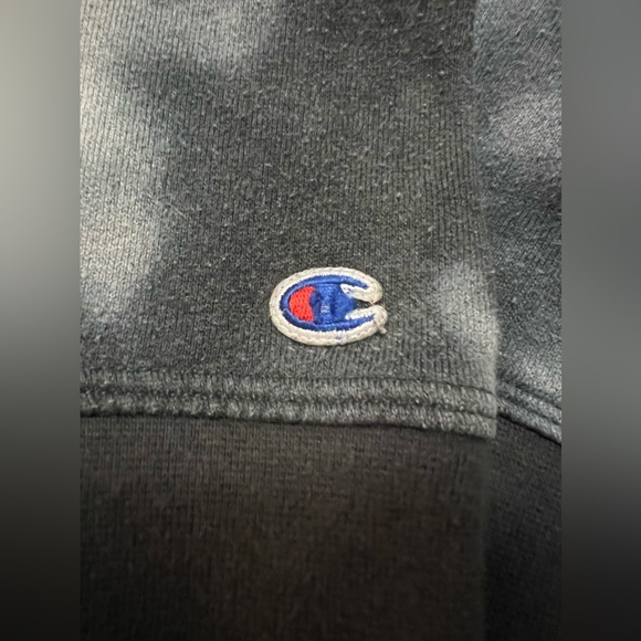 Blue Tie-Dye Champion Sweater - Picture 5 of 5